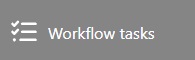 Workflow Tasks